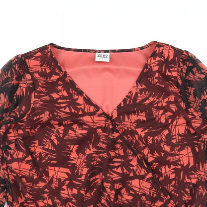 Womens UK Size S VERO MODA Multicoloured Basic T-Shirt