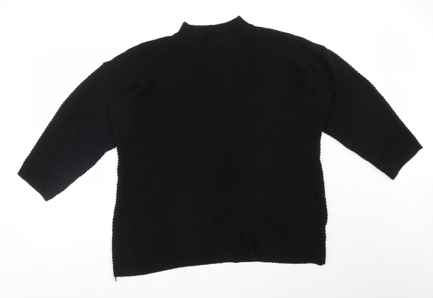 Womens UK Size L Missguided Black Pullover Jumper