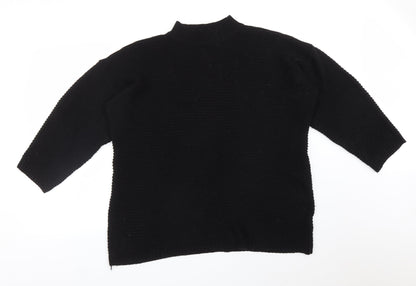 Womens UK Size L Missguided Black Pullover Jumper