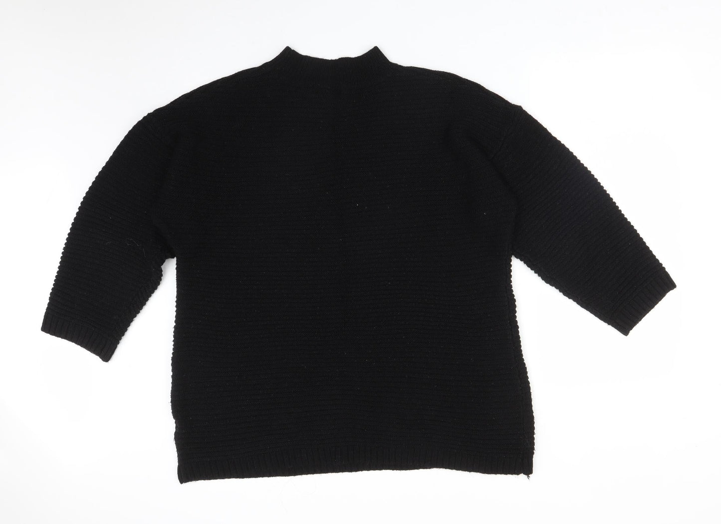 Womens UK Size L Missguided Black Pullover Jumper