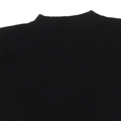 Womens UK Size L Missguided Black Pullover Jumper