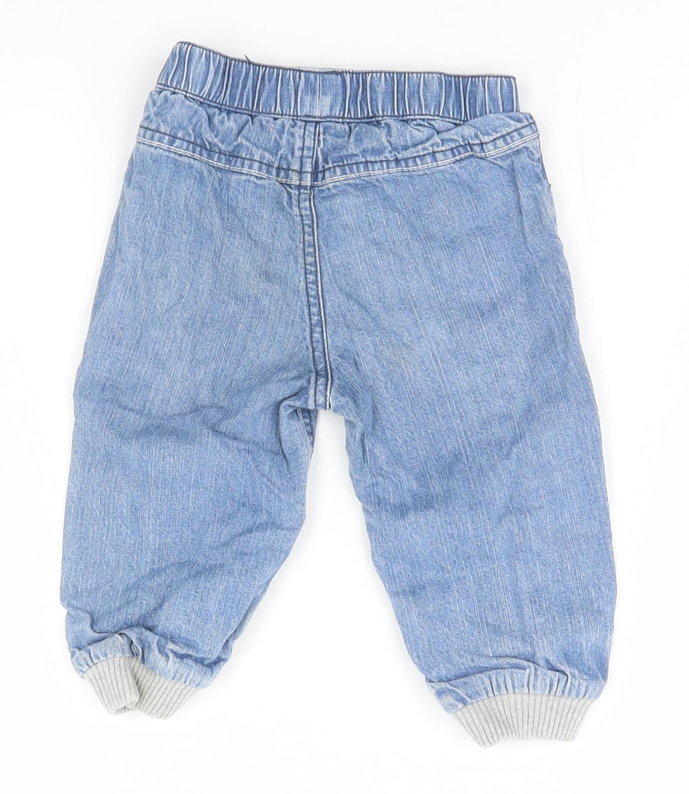 Disney Baby Blue   Track Pants Jeans Size 9-12 Months