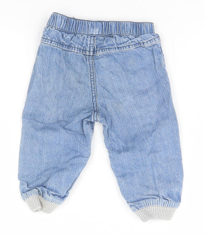 Disney Baby Blue   Track Pants Jeans Size 9-12 Months