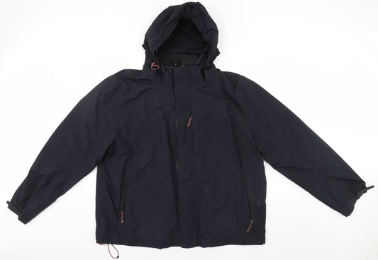 Mens UK Size  Blue Harbour Grey Rain Coat