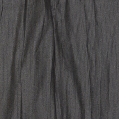 Preworn Mens Green Striped  Dress Pants Trousers Size 36 L29 in