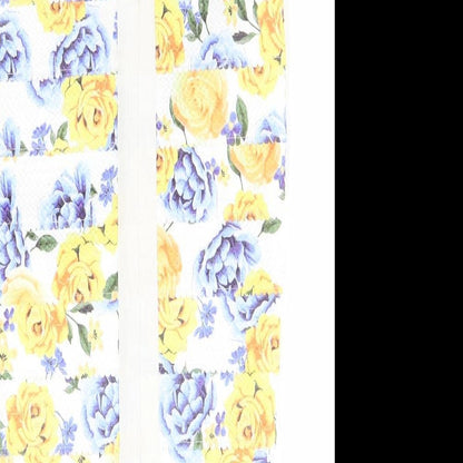 New Look Womens White Floral  Pencil Dress  Size 10