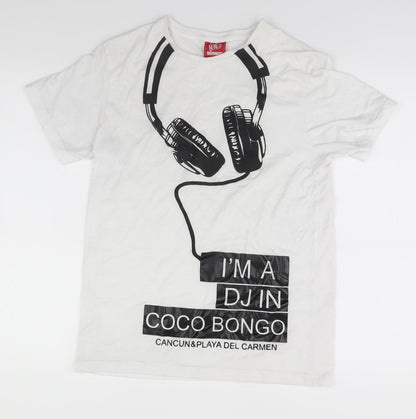 Coco Bonco Mens White    T-Shirt   - I'm a DJ in Coco Bongo