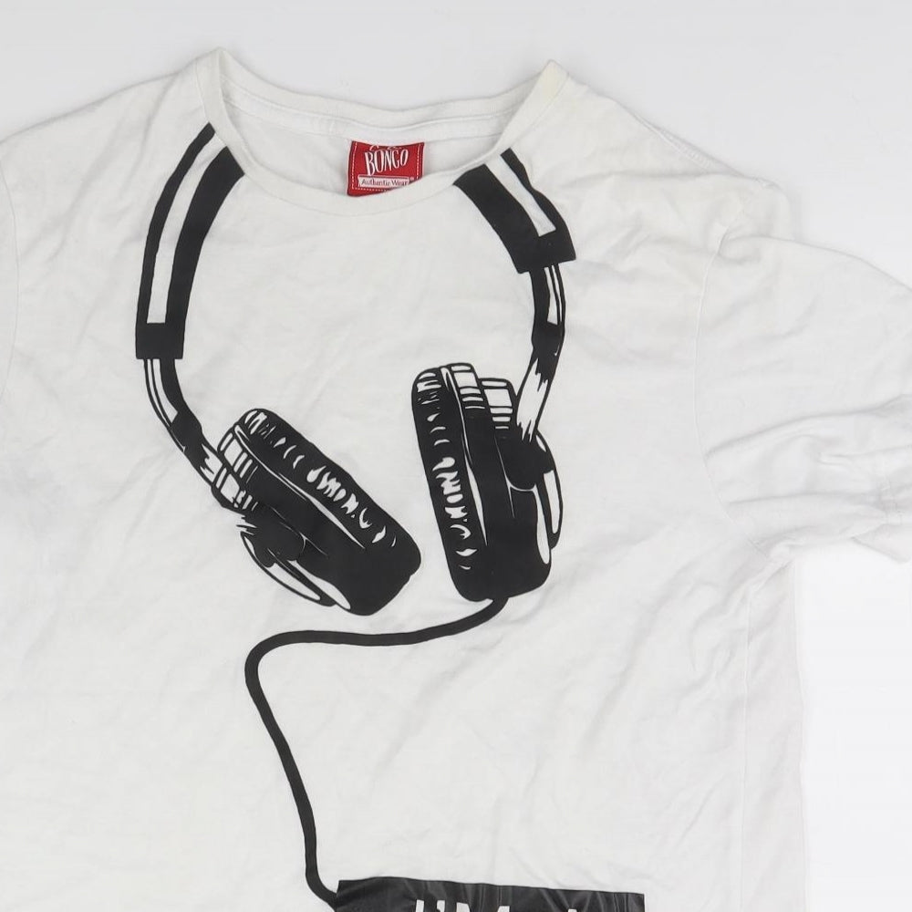 Coco Bonco Mens White    T-Shirt   - I'm a DJ in Coco Bongo