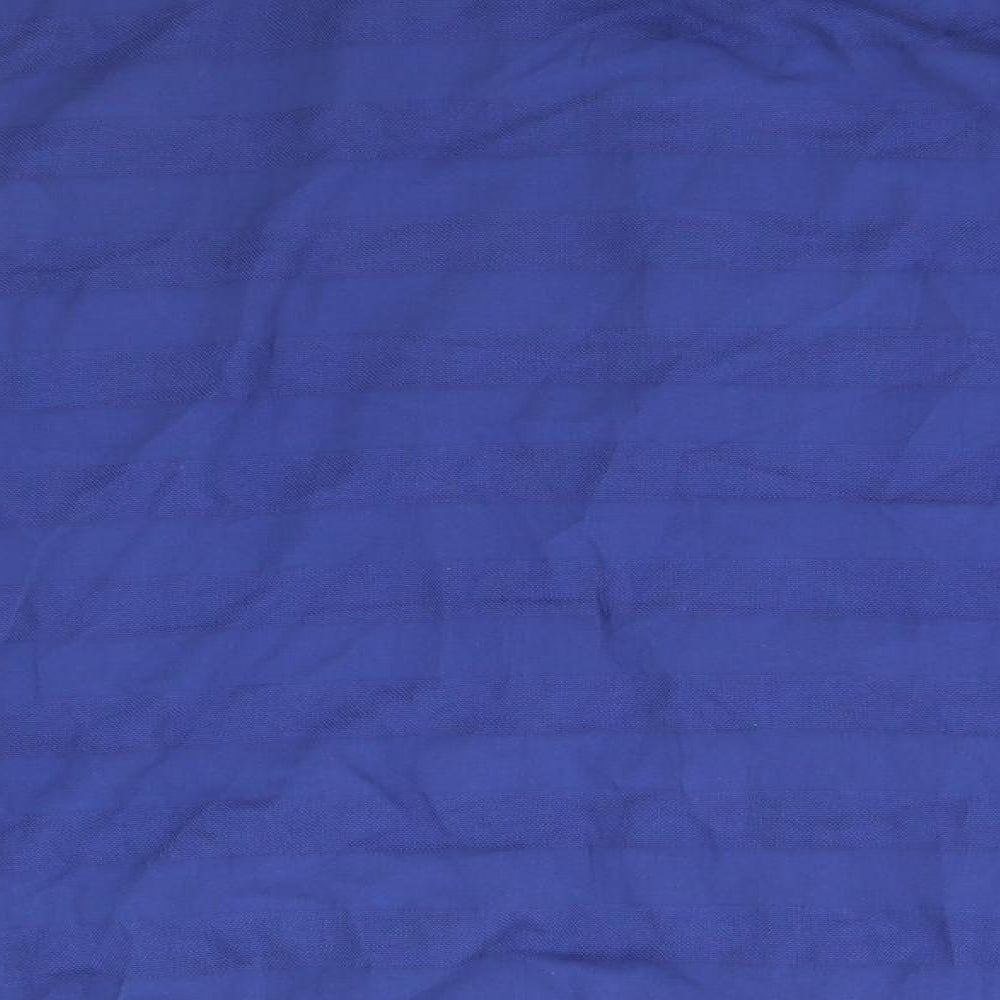Mens UK Size 2XL Preworn Blue  Button-Up Long Sleeve Casual Shirt