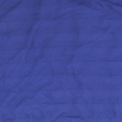 Mens UK Size 2XL Preworn Blue  Button-Up Long Sleeve Casual Shirt