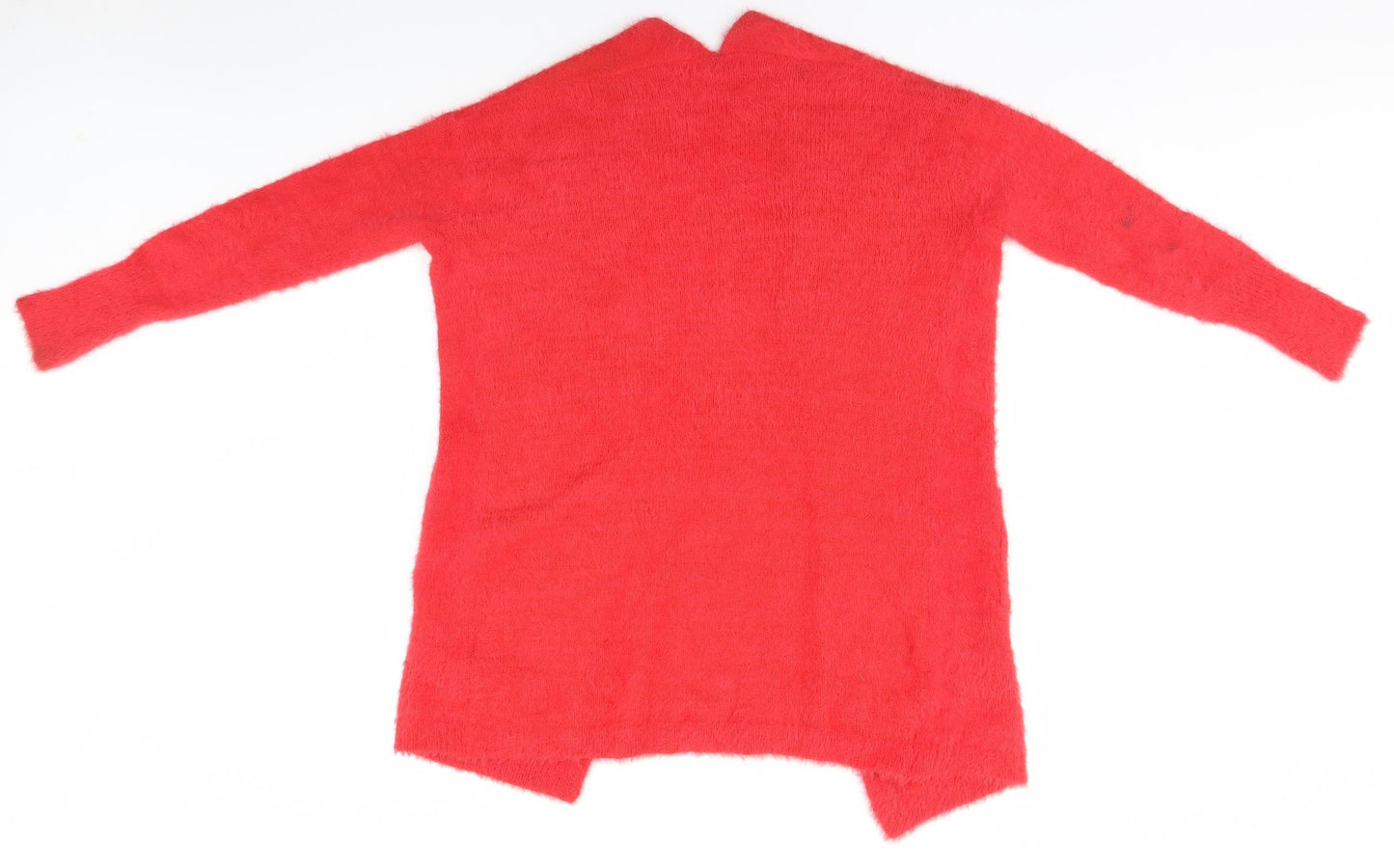 Womens UK Size  Preworn Red Cardigan Jumper
