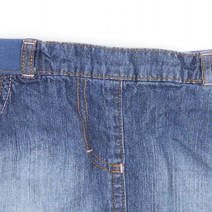 George Girls Blue   A-Line Skirt Size 3-4 Years