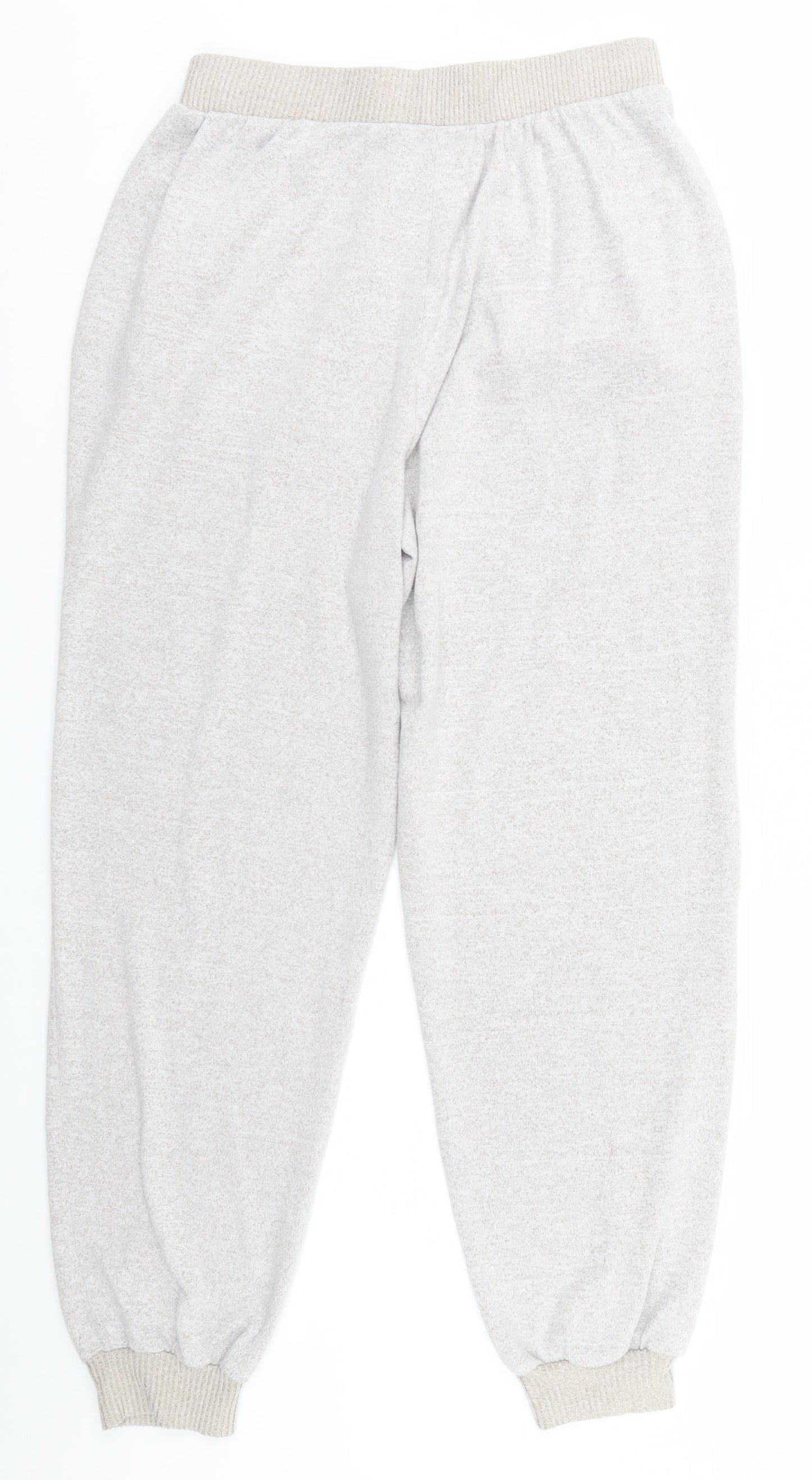 Womens UK Size 12 M&Co Regular Fit Sweatpants Grey Trousers