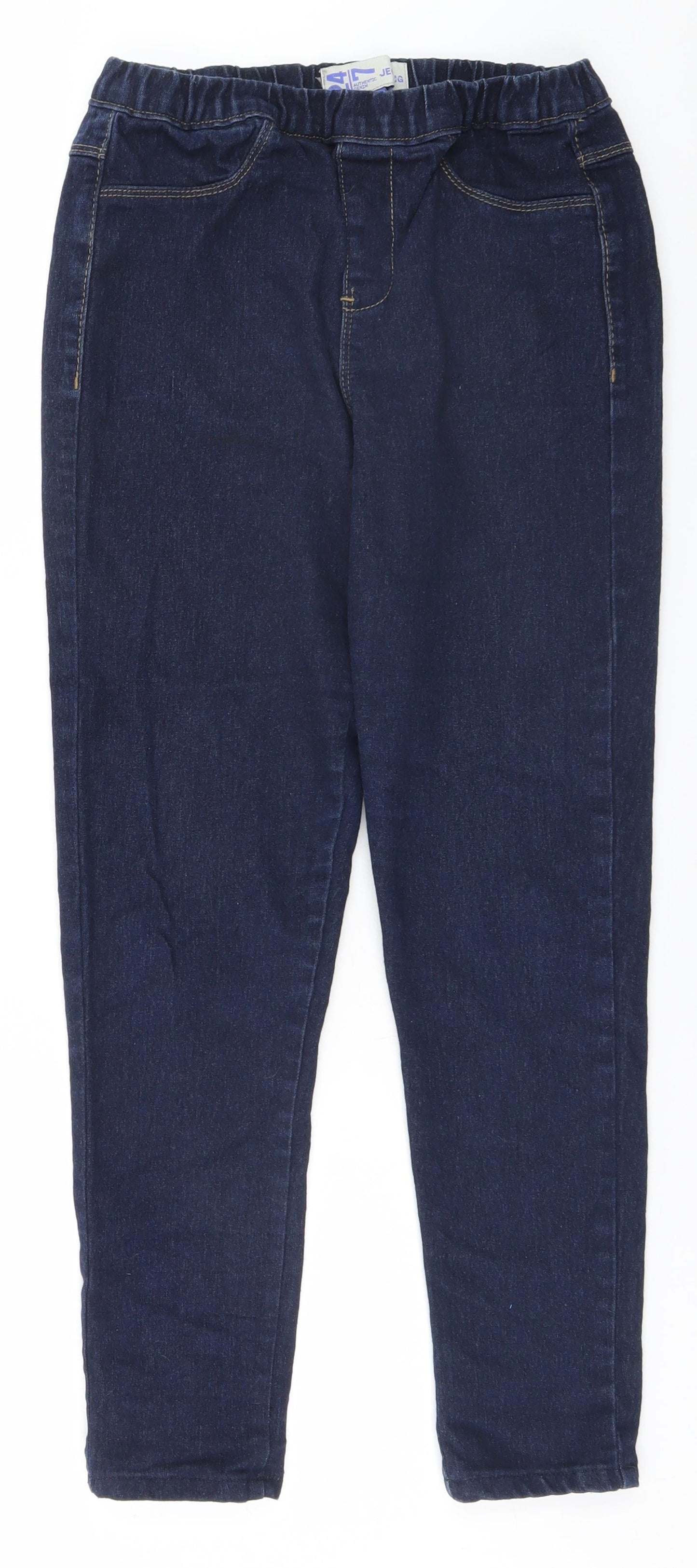 24/7 Womens Blue   Jegging Jeans Size 8 L26 in