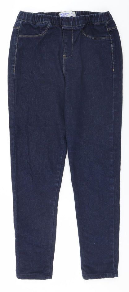 24/7 Womens Blue   Jegging Jeans Size 8 L26 in