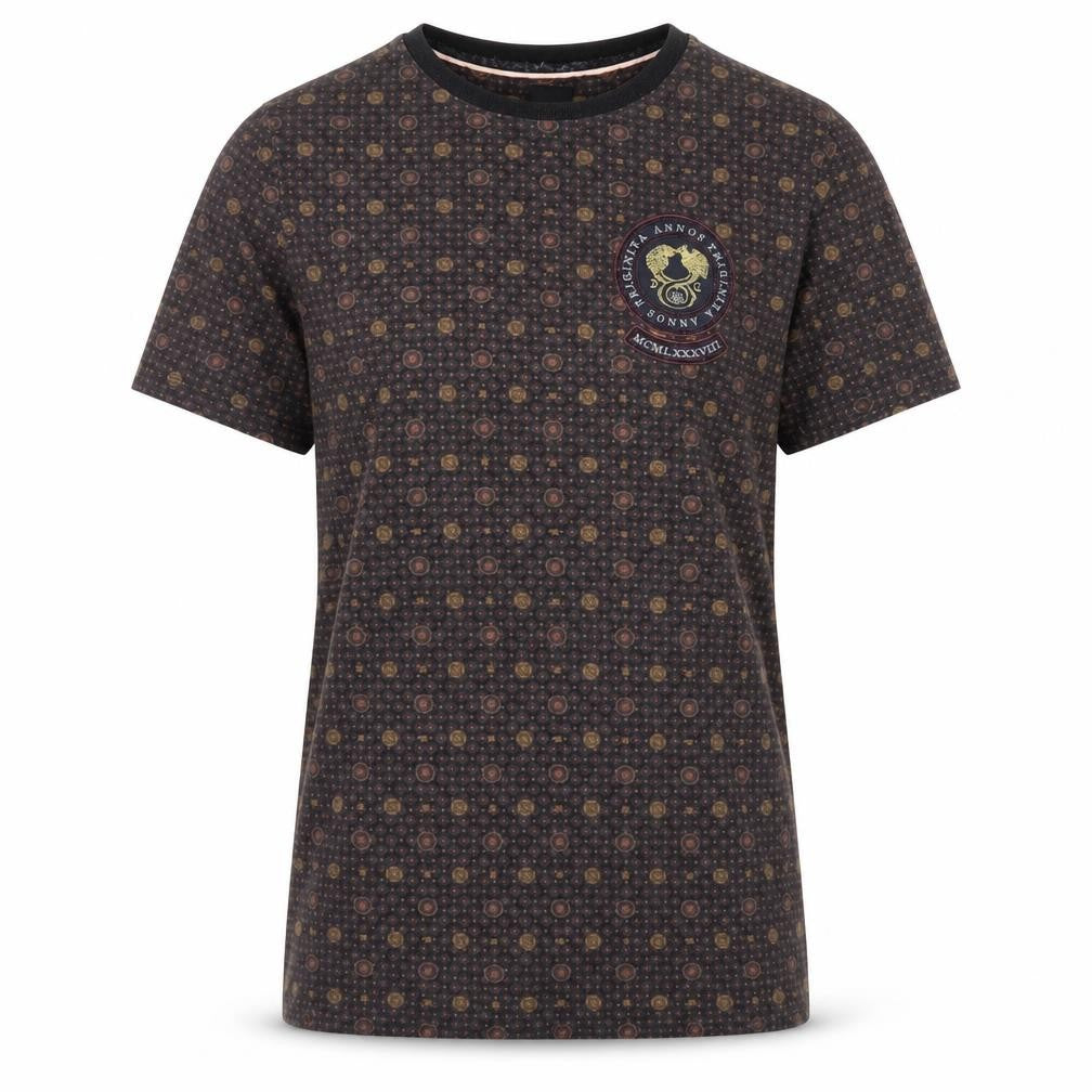 Womens UK Size XS River Island Brown Basic T-Shirt