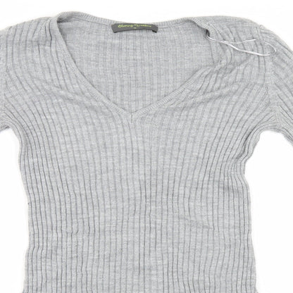 Womens UK Size 12 Blooming Marvellous Grey Pullover Jumper