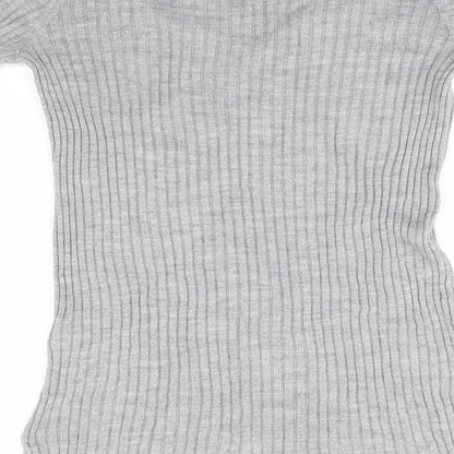 Womens UK Size 12 Blooming Marvellous Grey Pullover Jumper