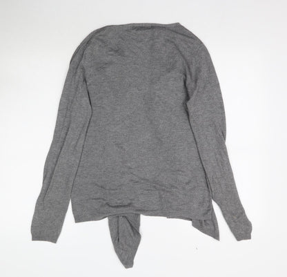 Womens UK Size M Atmosphere Grey Cardigan Jumper