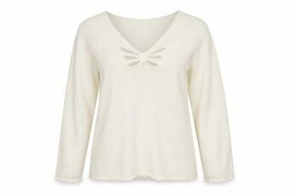 Womens UK Size 14 Nightingales White Basic Blouse