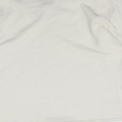 Womens UK Size 14 Nightingales White Basic Blouse