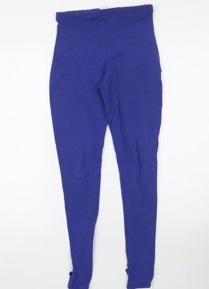 Backstage of Milton Keynes Womens Blue    Leggings Size S L27 in
