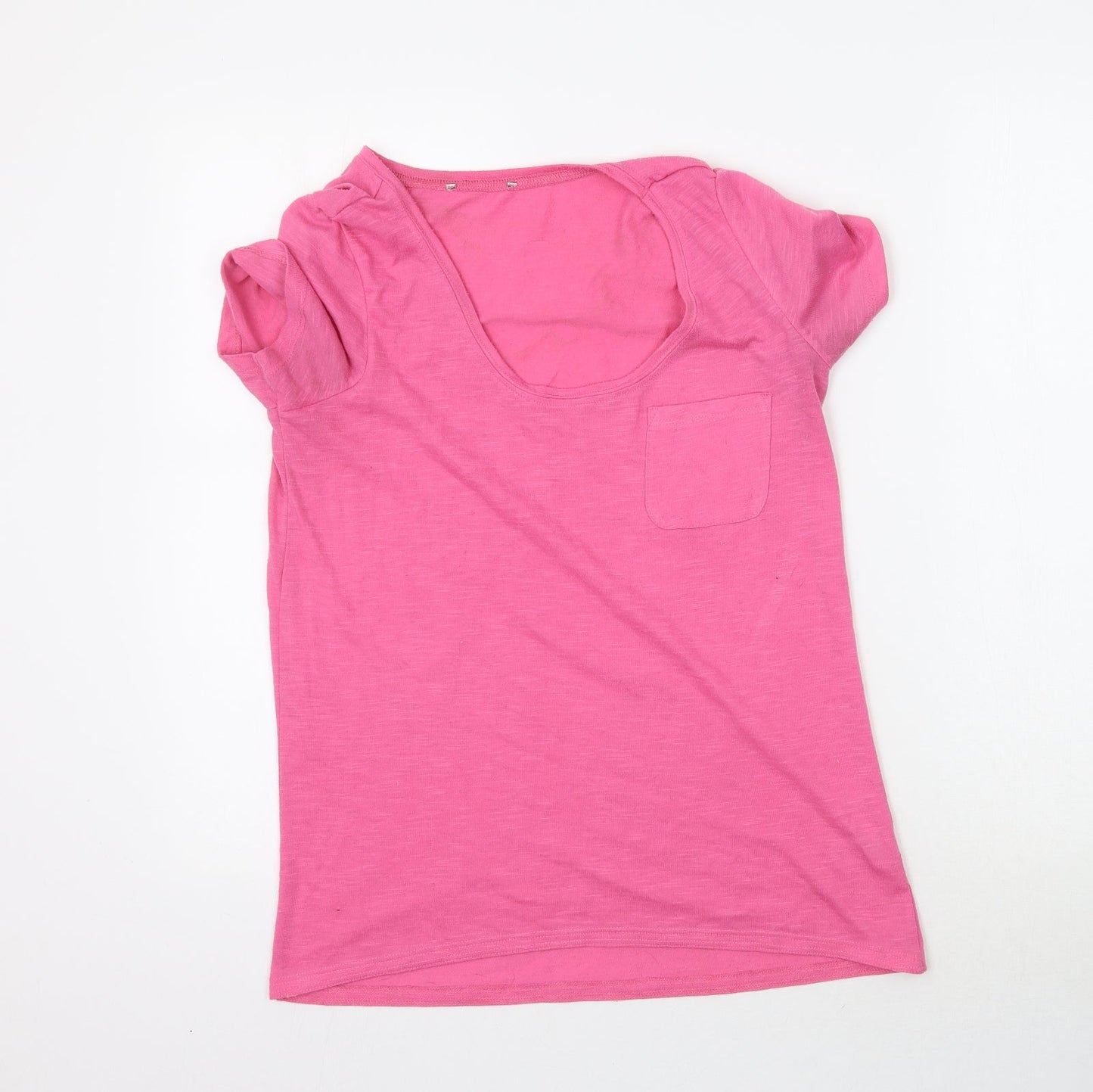 George Womens Pink   Basic T-Shirt Size 8