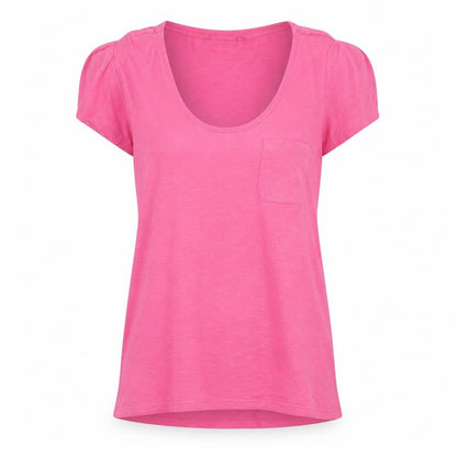 Womens UK Size 8 George Pink Basic T-Shirt