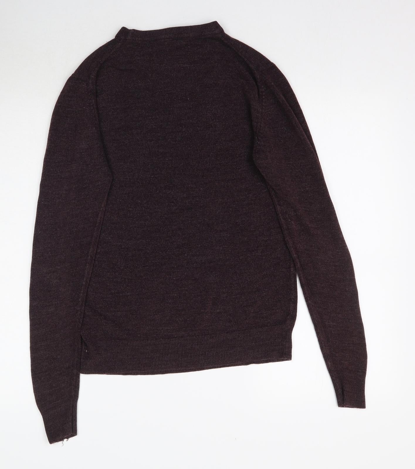 Cedar Wood State Mens Pink  Knit Pullover Jumper Size XS