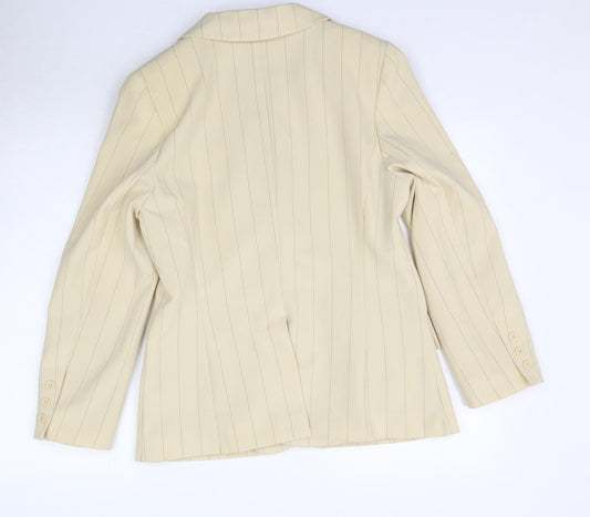 Womens UK Size 14 For Women Regular Beige Blazer