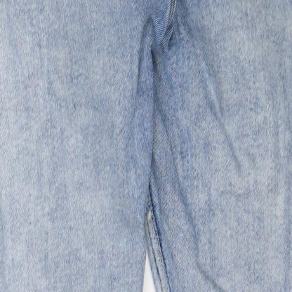 Denim Co. Womens Blue  Denim Skinny Jeans Size 10 L27 in