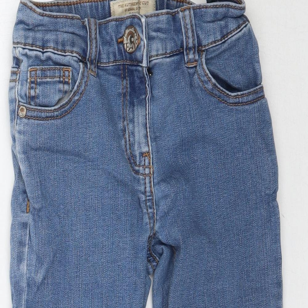 NEXT Girls Blue  Denim Flared Jeans Size 8 Years