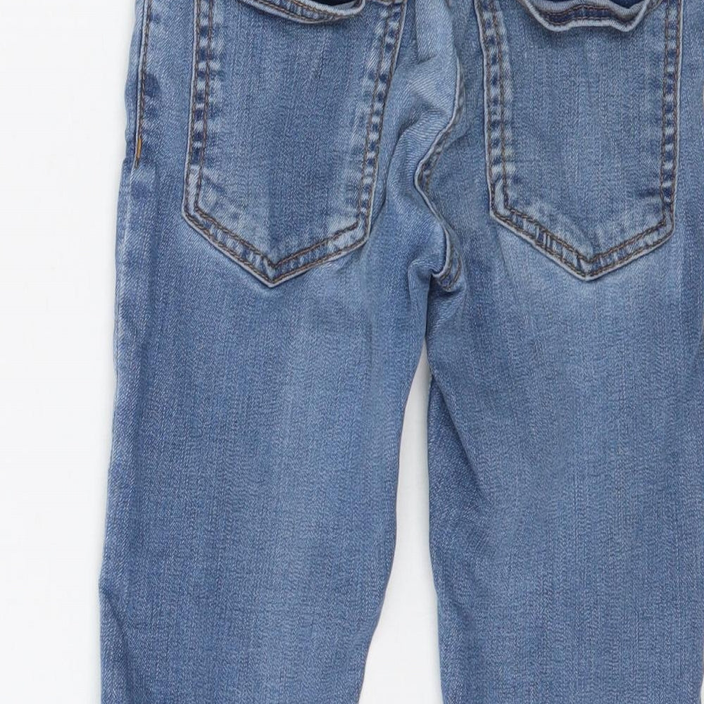 NEXT Girls Blue  Denim Flared Jeans Size 8 Years