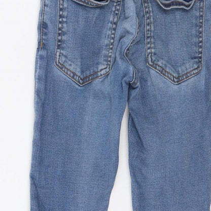 NEXT Girls Blue  Denim Flared Jeans Size 8 Years