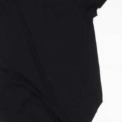 Reserved  Mens Black    T-Shirt Size XS