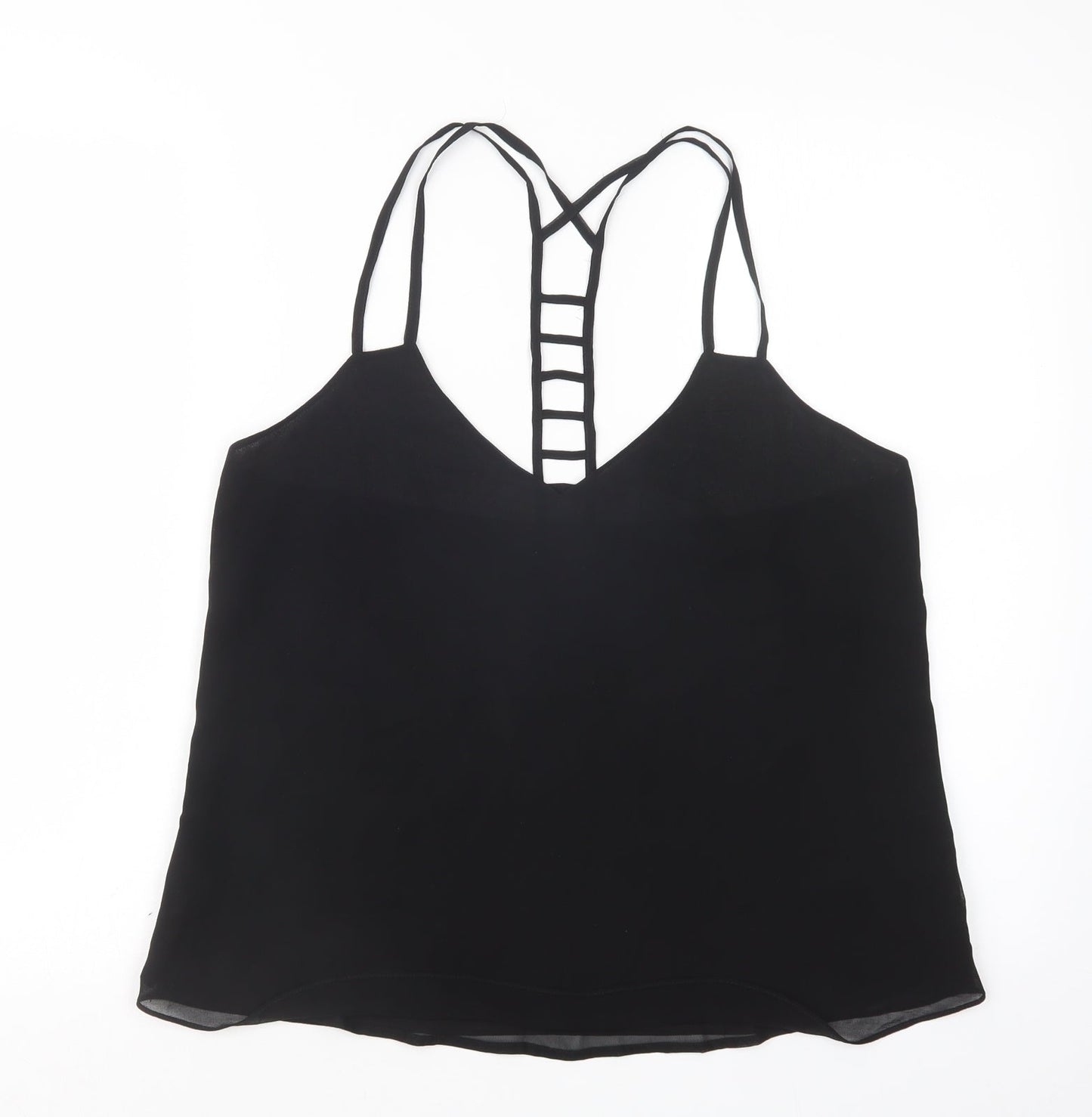 DEFINITIONS Womens Black   Basic Blouse Size 12