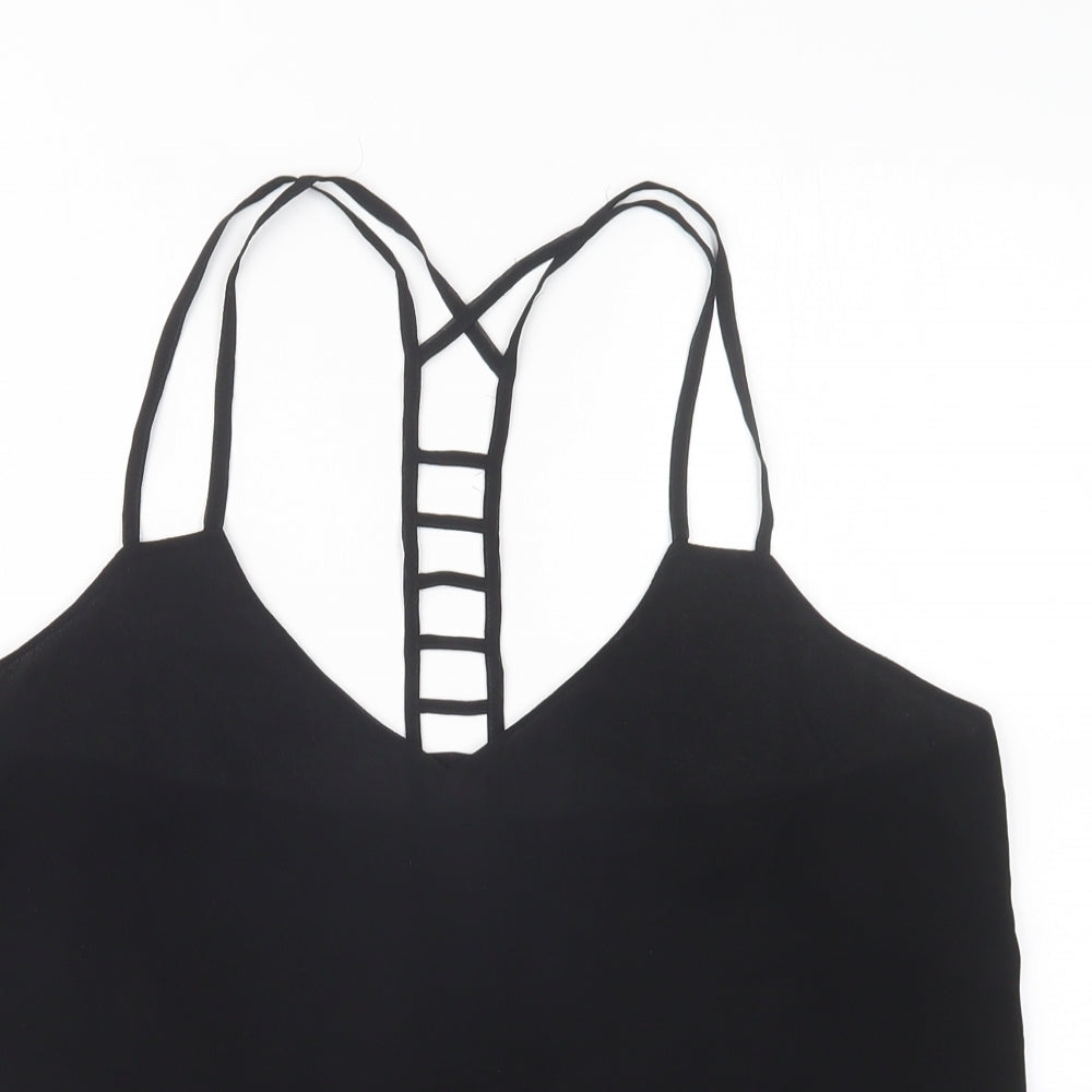 DEFINITIONS Womens Black   Basic Blouse Size 12