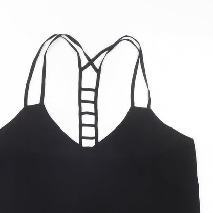 DEFINITIONS Womens Black   Basic Blouse Size 12