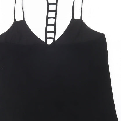 DEFINITIONS Womens Black   Basic Blouse Size 12