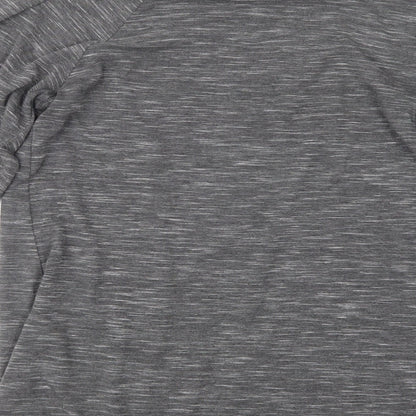 Womens UK Size 10 Atmosphere Grey Basic T-Shirt