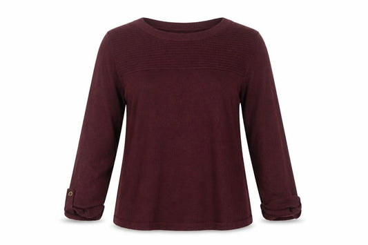Womens UK Size 14 ARISTA Purple Pullover Jumper