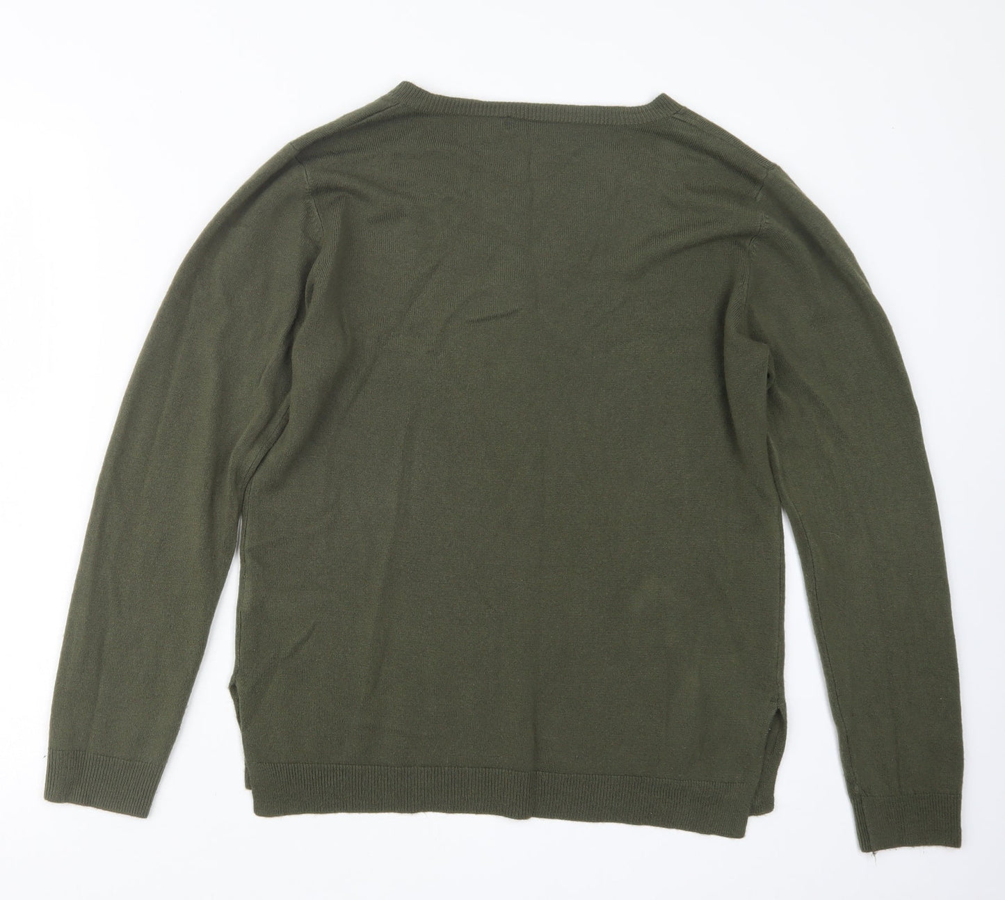 Womens UK Size 14 Atmosphere Green Pullover Jumper