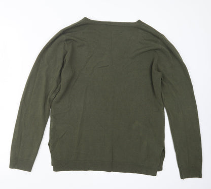 Womens UK Size 14 Atmosphere Green Pullover Jumper