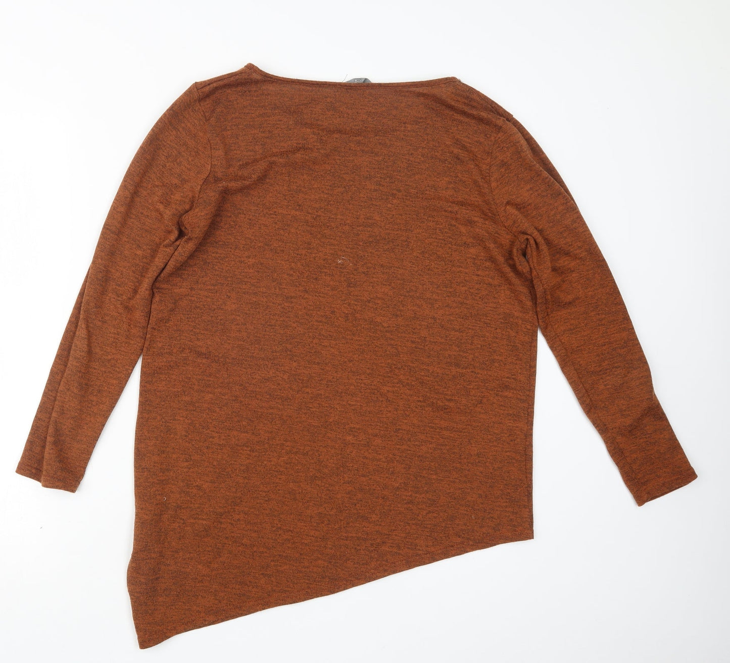 Womens UK Size 12 Peacocks Orange Pullover Jumper