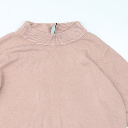 Intuition Womens Pink  Knit Pullover Jumper Size 12