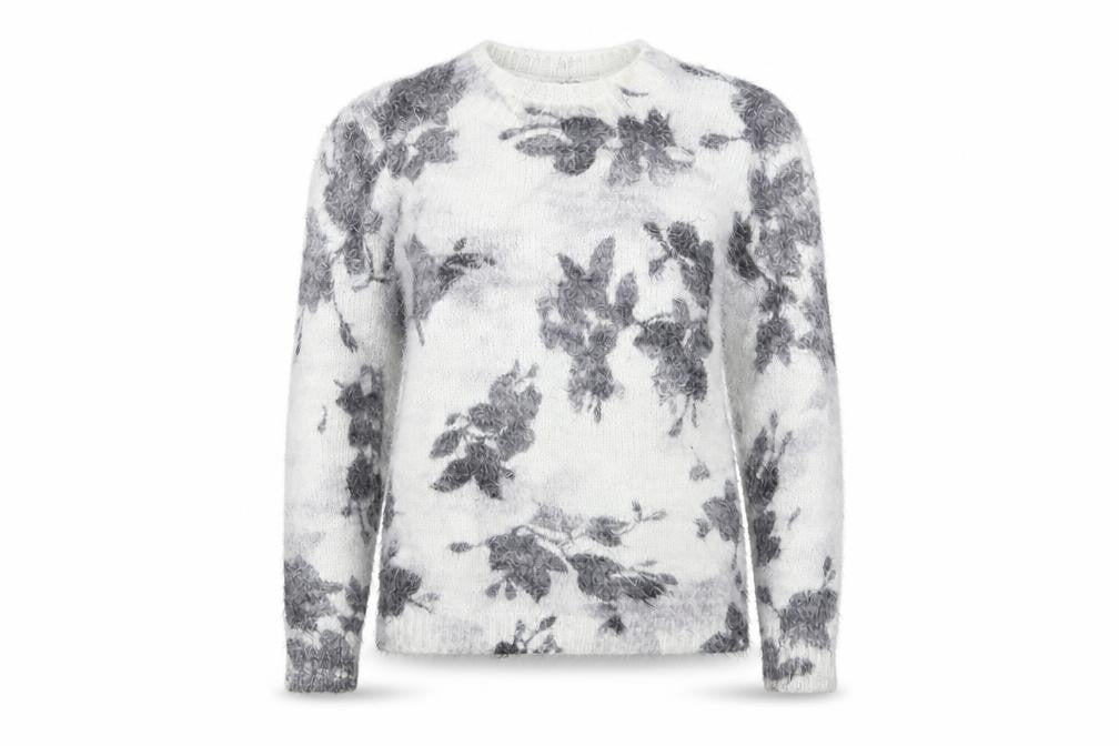Womens UK Size S Miyoko Grey Pullover Jumper