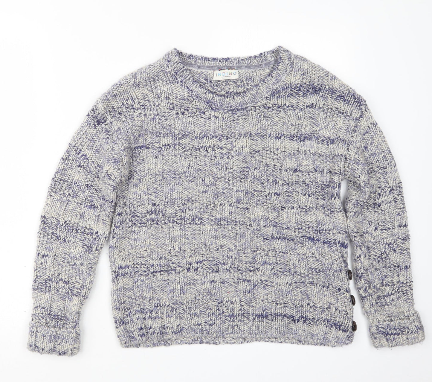 Womens UK Size 8 Marks and Spencer Purple Pullover Jumper