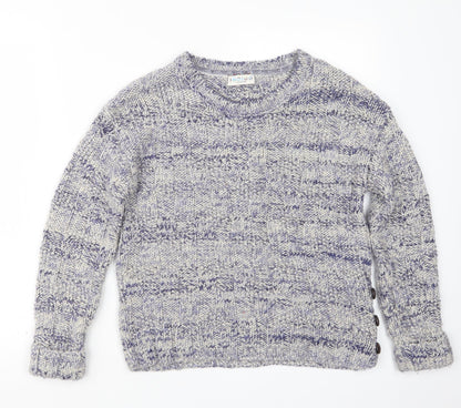 Womens UK Size 8 Marks and Spencer Purple Pullover Jumper
