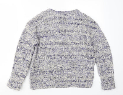 Womens UK Size 8 Marks and Spencer Purple Pullover Jumper