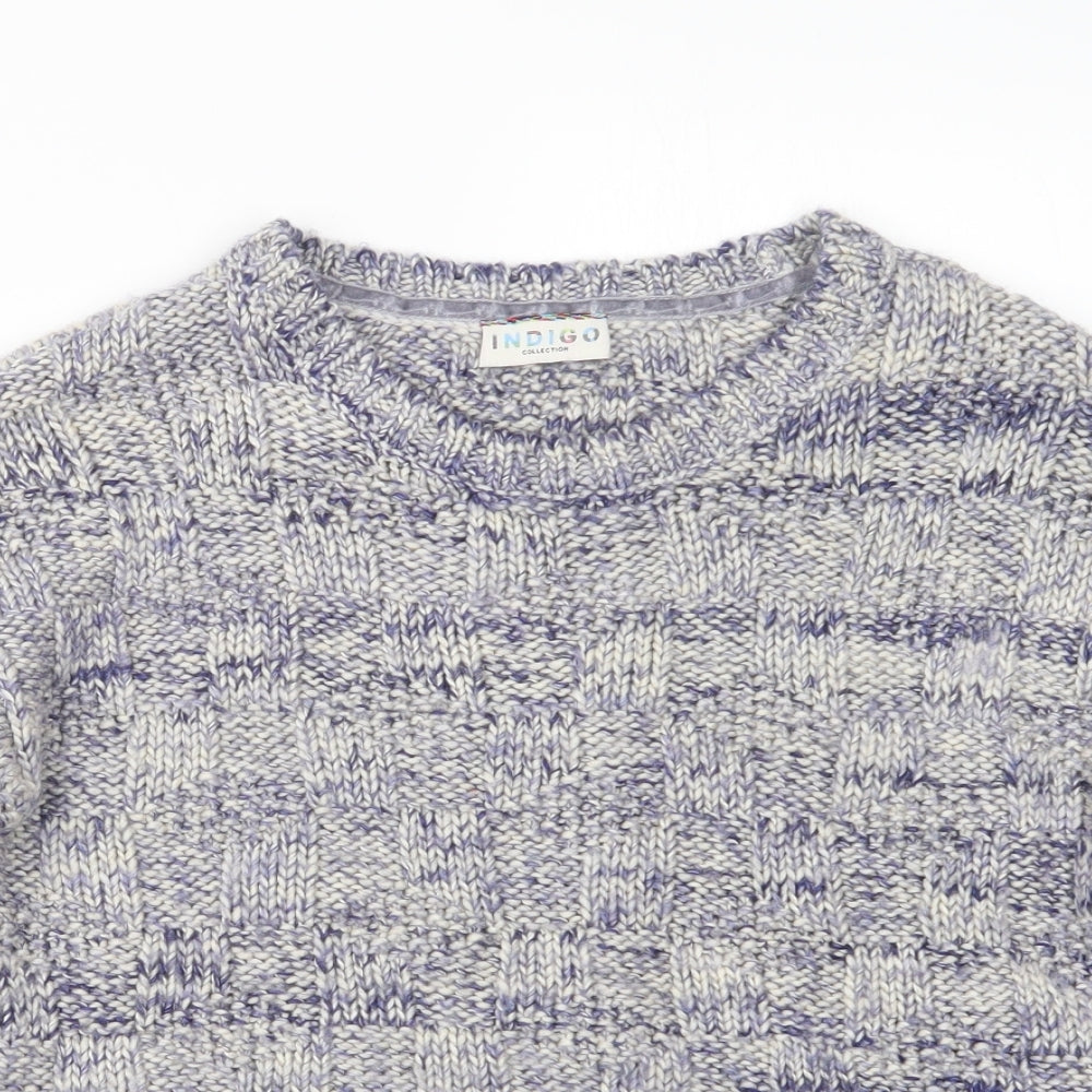 Womens UK Size 8 Marks and Spencer Purple Pullover Jumper